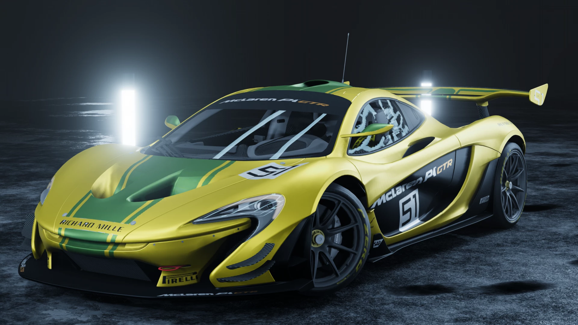 McLaren P1 GTR PAID 1.1 BeamNG.drive